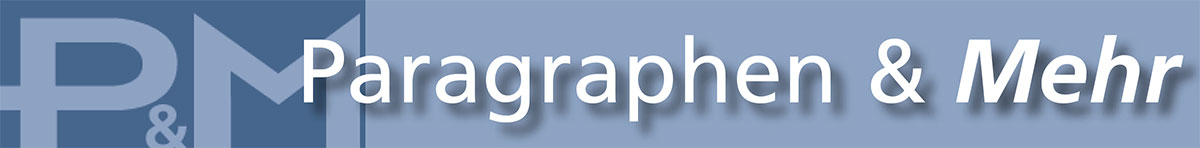 Paragraphen und mehr